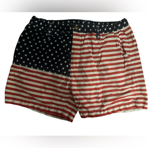 chubbies Other - Chubbies 'Mericas 5" American Flag Shorts USA Mens Medium